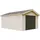 TIMBELA Garage Premium M991B 378 cm x 530 cm x 269 cm Natur