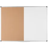 Bi-Office Kombitafel 120 x 90 cm Kork/Braun