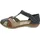 Rieker M1655 blau/beige 38