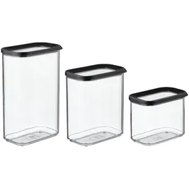 Mepal Modula Küchendose schwarz 1 l 3-teiliges Set