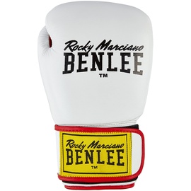 BENLEE Rocky Marciano Benlee Boxhandschuhe aus Leder Draco White/Black/Red 12 oz