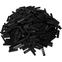 LEGO Technic 1x6 Lochstangen Schwarz 3666