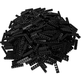 LEGO Technic 1x6 Lochstangen Schwarz 3666
