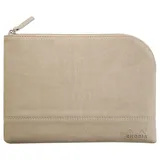 Rhodia Rhodiarama Etui aus Kunstleder mit Reißverschluss, 16x22 cm Beige 116626C