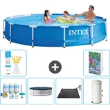 Frame Pool Rund - 366x76 Cm - 7-teilig  S132