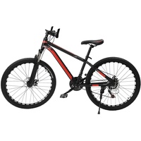 Owneed 26 Zoll Mountainbike Fahrrad 21-Gang Schaltung Scheibenbremsen Vollfederung MTB für Damen & Herren