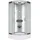 AcquaVapore D58-50M0 Komplettdusche 90 x 90 cm Weiß Sicherheitsglas ESG