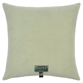 Zoeppritz Kissenbezug Soft-Fleece 40 x 40 cm Grün