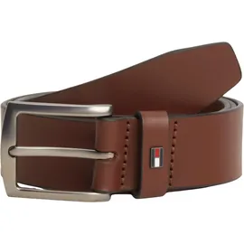 Tommy Hilfiger Herrengürtel Leder 3,5 cm Braun 115 cm