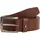 Tommy Hilfiger Herrengürtel Leder 3,5 cm Braun 115 cm