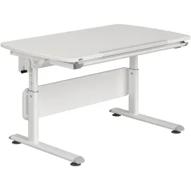 Paidi Kinderschreibtisch Diego Curved 120 x 79 x 70 cm Holz weiß