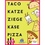 Asmodee BLOD0101 - Blue Orange, Taco Katze Ziege Käse Pizza, Kartenspiel, Reaktionsspiel