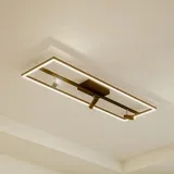 LUCANDE Yvor 1 x 35,5 W eckig schwarz