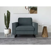 Home Affaire Loveseat Pinto Cord 105 x 85 x 97 cm Grün mit Keder