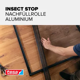 Tesa Insektenschutzgitter 100 x 120 cm Grau