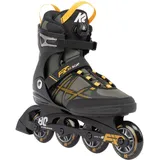 Skates Herren Inline Skates F.I.T. 80 Boa Grey - Mustard, 30G0315.1.1.105