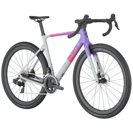 Scott Addict Gravel 20 28 Zoll RH 54 cm narwal grey 'n' fade purple