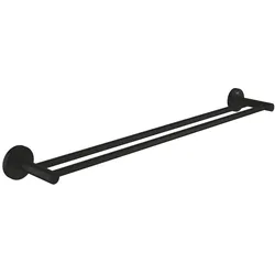 GROHE Start Doppel-Badetuchhalter 65 cm, Accessoires, matt schwarz