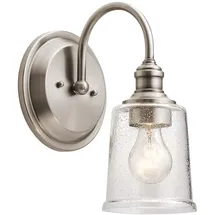 Kichler Wandleuchte H 29,2 cm 1 Flammig Zinn