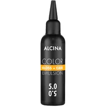 Alcina Color Gloss + Care Emulsion 5.0 hellbraun 100 ml