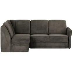 Polstermöbel Oelsa Ecksofa  Luna ¦ schwarz ¦ Maße (cm): B: 224 H: 91 T: 160.0