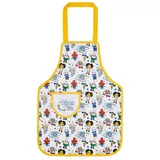 Ulster Weavers Kochschürze Kids Aprons, (Set, 1-tlg., 1-teilig), Baumwolle PVC-Überzug ca. 45x57cm Kinderschürze Bastel-/Malschürze bunt