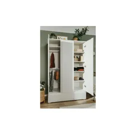 Die Möbelfundgrube Kleiderschrank weiß ¦ Maße (cm): B: 120 H: 191 T: 55.0
