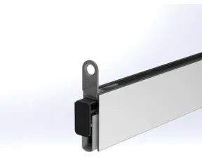 ELLEN Autom.Türbodendichtung EllenMatic Slim m. Montagew.,silber,L1208