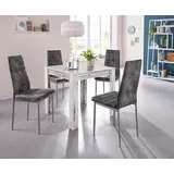 OTTO home Essgruppe 5-tlg. weiß/anthrazit