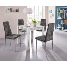 OTTO home Essgruppe 5-tlg. weiß/anthrazit
