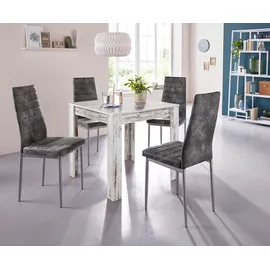 OTTO home Essgruppe 5-tlg. weiß/anthrazit