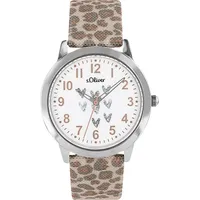 S.Oliver Kids - Girls Quarzuhr Uhr Textil 2038606