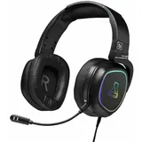 THE G-LAB - Korp Promethium - Wireless Gaming Headset für PS4/PS5/PC - Kabelloses Gamer-Headset mit geringer Latenz - RGB-Hintergrundbeleuchtung - Hochwertiger Stereo-Sound Gaming Headset - Neu