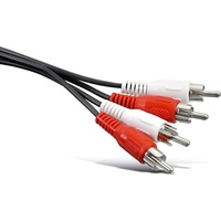 ShiverPeaks S/CONN maximum connectivity Cinch Audio-Kabel-2 Cinchstecker auf 2 Cinchstecker, 15,0m (40110-15)