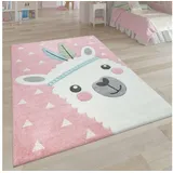 Paco Home Kinderteppich »Ela 214«, Polypropylen (PP) pink