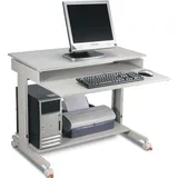 Twinco PC-Arbeitstisch 110 cm lichtgrau