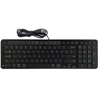 CONTOUR Balance Keyboard Wired Black - Tastatur - USB - USA - Schwarz