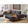 W.Schillig Ecksofa "run, Designsofa mit tollem Sitzkomfort, bequem, L-Form", grau (anthrazit w82), B:299cm H:88cm T:178cm, Longlife Xtra-Leder Z73: Naturwalkleder der Luxusklasse aus den erlesensten Rohhäuten.