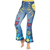 buttinette 70er Jahre Leggings Damen Einheitsgröße