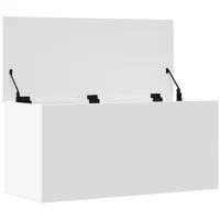 vidaXL Aufbewahrungsbox Truhe 100 x 42 x 46 cm 1-tlg. weiß