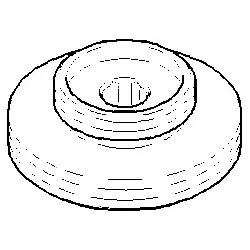 Dornbracht Aufnahme 09111006810-06 platin matt
