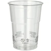 Papstar Plastikbecher 0,4 l Transparent 800 St.