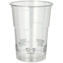 Papstar Plastikbecher 0,4 l Transparent 800 St.