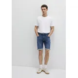 Mavi Röhrenjeans "TIM", Herren, Gr. 31, dunkelblau sporty, 99% Baumwolle, 1% Elastan, normal kurz, Jeans, Denim Shorts