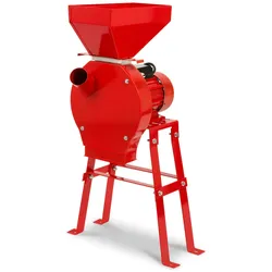 EBERTH Getreidemühle Schrotmühle elektrisch mit Stand 1100W 230V