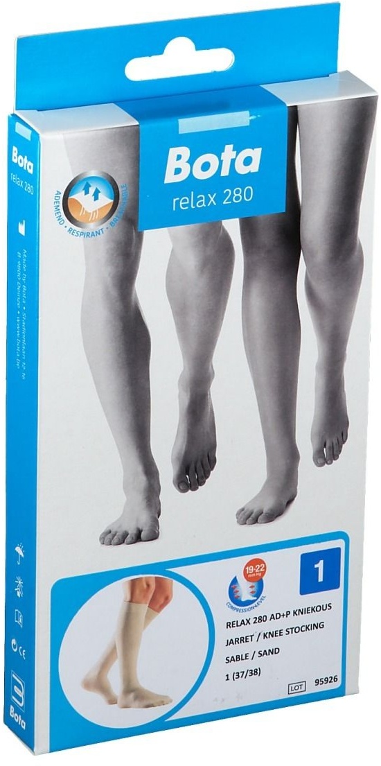 Bota Relax 280 AD +P Sable Taille 4 2 pc(s) Chaussettes
