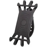 M-Wave Unisex-Adult Bike Mount Flex Smartphone Halterung, Schwarz,