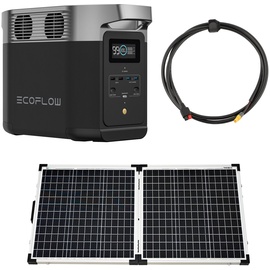 ECOFLOW Delta 2 1024Wh Powerstation mit 150W Solarpanel