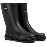 Aigle Mid Rain M Gummistiefel, Schwarz, 43