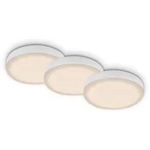 Briloner LED-Einbauleuchte 7,5 cm weiß 3 St.